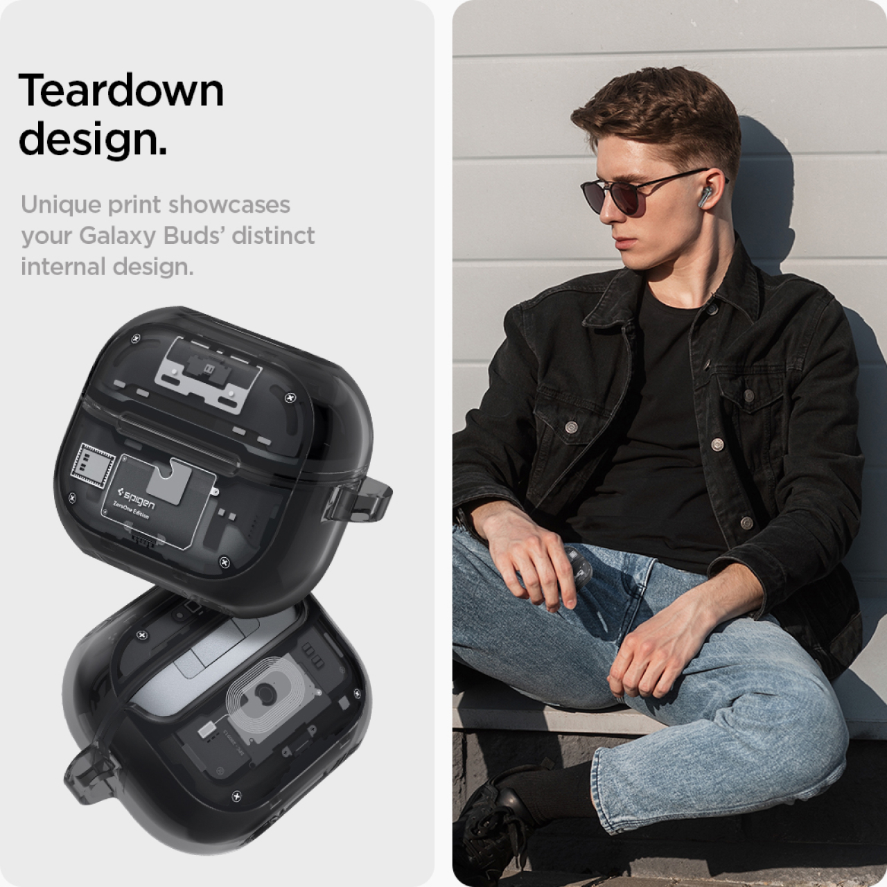 Case Samsung Galaxy Buds 3/3 Pro Spigen Ultra Hybrid Zero One Slim Hardcase Clear Cover Casing - Gambar 7