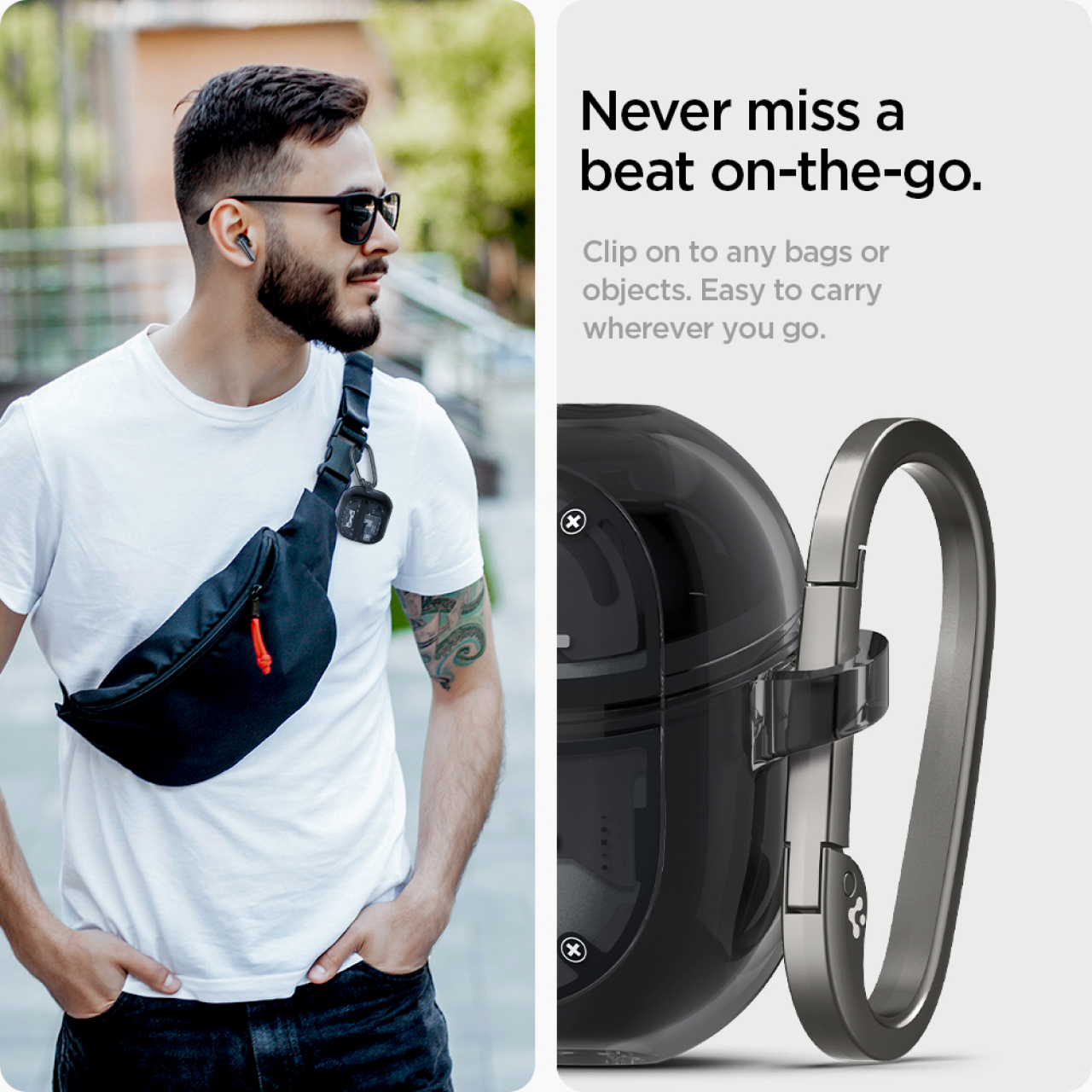 Case Samsung Galaxy Buds 3/3 Pro Spigen Ultra Hybrid Zero One Slim Hardcase Clear Cover Casing - Gambar 5