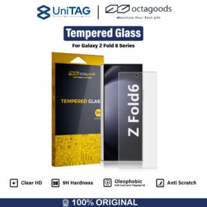Tempered Glass Samsung Galaxy Z Fold 6 Octagoods Clear Privacy Anti Spy Anti Gores 9H