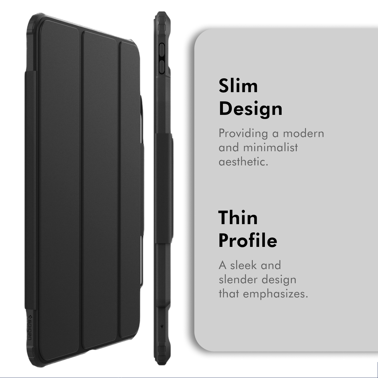 Case iPad Pro 13 M4 2024 Spigen Ultra Hybrid Pro Slim Stand Flip Cover - Gambar 3