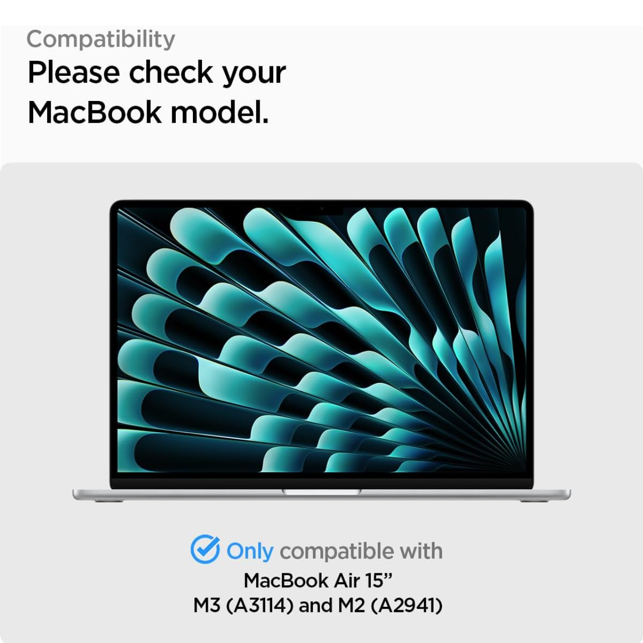 Case MacBook Air 15" 2024/2023 M3/M2 Spigen Thin Fit Slim Hard Casing - Gambar 3