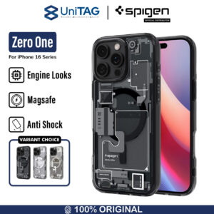 Case iPhone 16 Series Pro Max Plus Spigen Ultra Hybrid Zero One MagSafe MagFit Anti Shock Casing