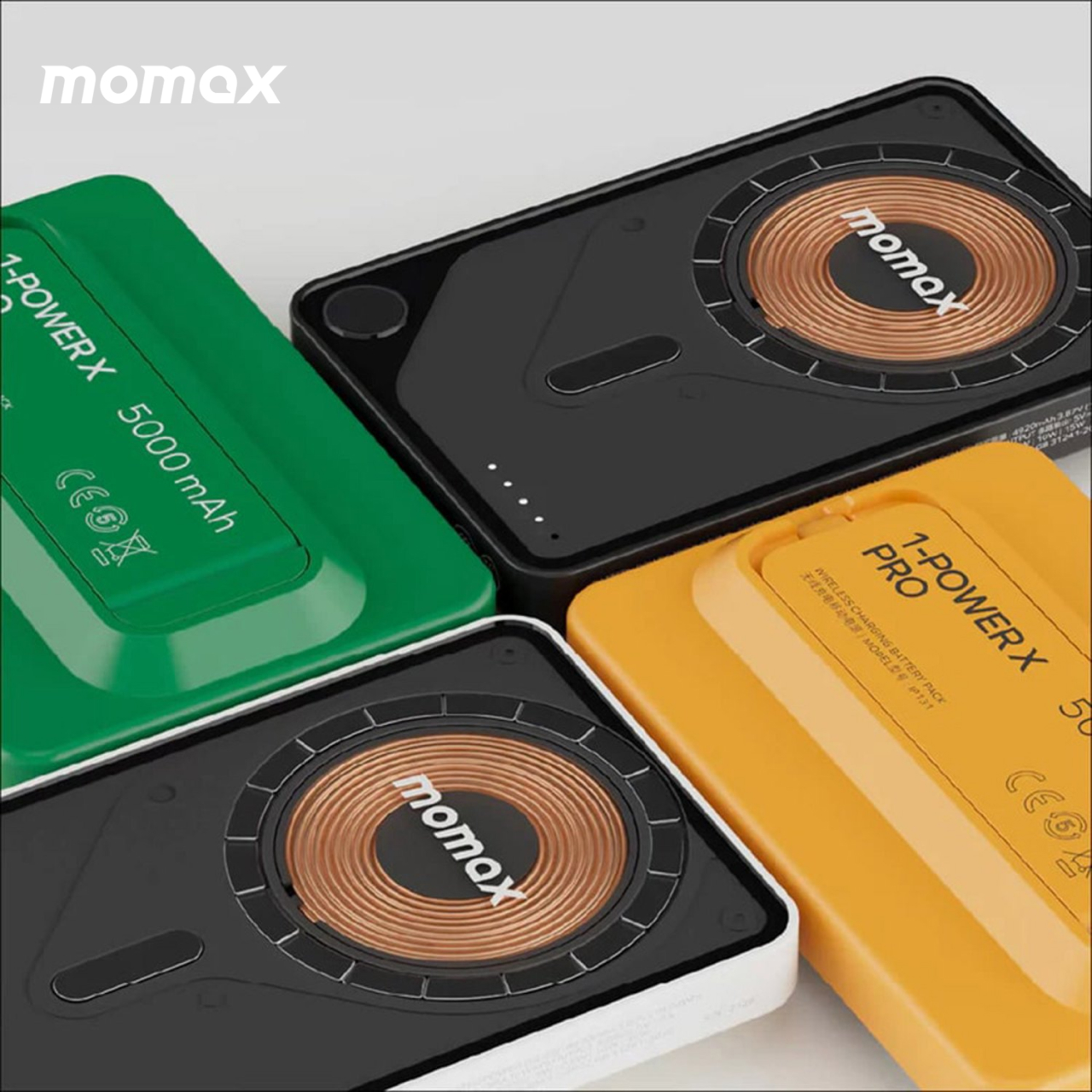 MagSafe Powerbank iPhone Magnetic 3in1 Momax 1-Power X Pro+ 10000 mah Wireless Fast Charging - Gambar 4