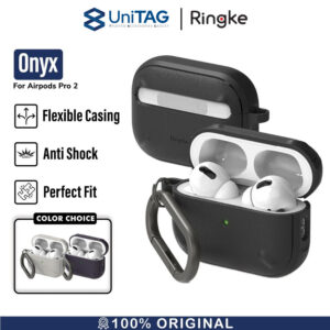 Case Airpods Pro 2 Ringke Onyx Rugged Softcase Cover Shockproof Casing