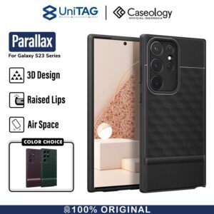 Case Samsung Galaxy S23 Ultra Plus Caseology Parallax 3D Soft Casing