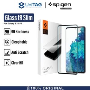 Tempered Glass Samsung Galaxy S20 FE Spigen Glas tR Full Cover HD
