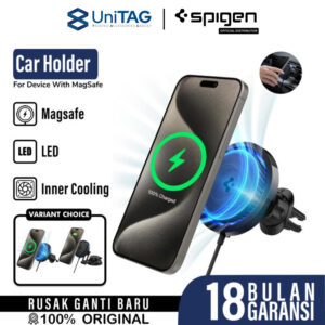 Car Magnet MagSafe Holder Spigen OneTap Pro 3 Cryomax Wireless Charger