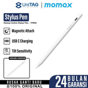 Stylus Pen Momax Active Onelink iPad Pencil Palm Rejection Magnetic