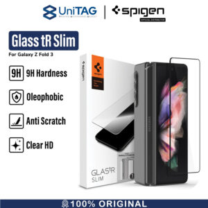 Tempered Glass Samsung Galaxy Z Fold 3 Spigen Full Cover Anti Gores