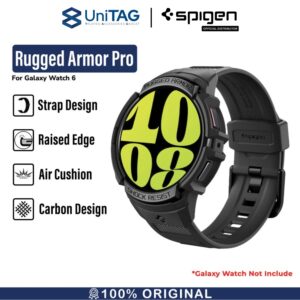 Case Strap Samsung Galaxy Watch 6 44/40mm Spigen Rugged Armor Pro Soft