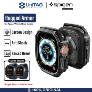 Case Apple Watch Ultra 2 49mm Spigen Rugged Armor Softcase Cover Matte