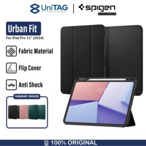 Case iPad Pro 11 M4 2024 Spigen Urban Fit Hardcase Stand Flip Casing
