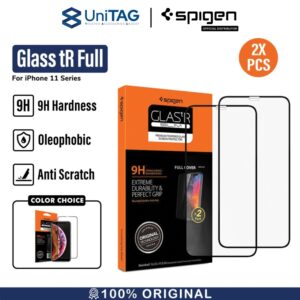 Tempered Glass iPhone 11 / Pro / Max / XS Max / XS / XR X Spigen Full