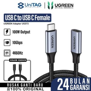 Cable Extension USB C 3.2 UGREEN Male to Female Kabel Thunderbolt 3