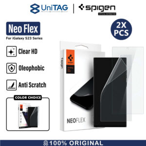 Screen Protector Samsung Galaxy S23 Ultra Plus Spigen Neo Flex Clear