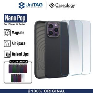 Case iPhone 14 Pro Max Plus Caseology Nano Pop MagSafe / 360 Glass