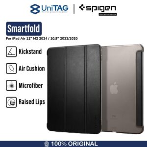 Case iPad Air 11 M2 2024 / 5/4 10.9 2022 Spigen Smartfold Plus Cover