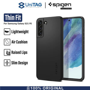 Case Samsung Galaxy S21 FE Spigen Thin Fit Slim Simple Hybrid Casing