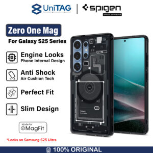 Case Samsung Galaxy S25 Ultra Plus Spigen Ultra Hybrid Zero One Magnetic MagFit Anti Shock Casing