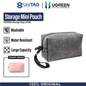 Tas Organizer UGREEN Storage Mini Pouch Handbag Leather Waterproof