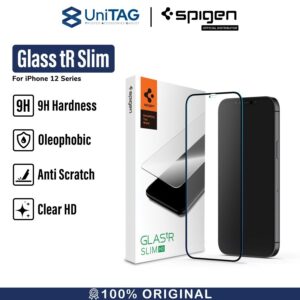 Tempered Glass iPhone 12 Pro Max 12 Mini Spigen Full Cover Clear Glass