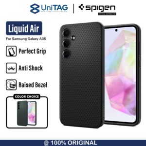 Case Samsung Galaxy A35 Spigen Liquid Air Softcase Shockproof Casing