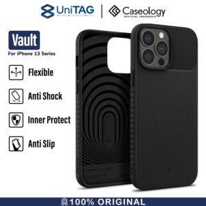 Case iPhone 13 Pro Max 13 Mini Caseology Vault Silicone Soft Casing