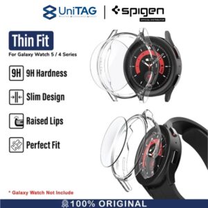 Case Galaxy Watch 5 Pro/4 40/44/45mm Spigen Thin Fit Hard Cover Casing