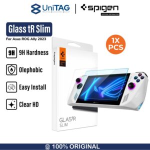 Tempered Glass Asus ROG Ally 2023 Spigen Glas tR Slim Cover Clear 9H