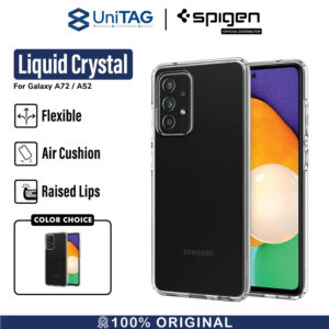 Case Samsung Galaxy A52 / A72 Spigen Liquid Crystal TPU Clear Casing
