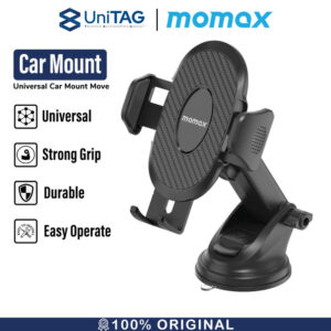 Universal Car Holder Momax Mount Stand Handphone Dashboard Kaca Mobil