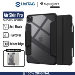 Case iPad Pro 11 M4 2024 Spigen Air Skin Pro Flip Cover Smart Casing