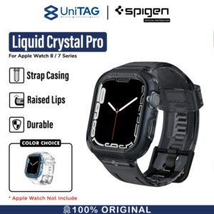 Case Apple Watch 8/7/SE 2 45/44/41/40mm Spigen Liquid Crystal Pro Band