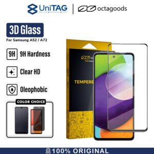 Tempered Glass Samsung Galaxy A52 / A72 OctaGoods Glass Full Cover