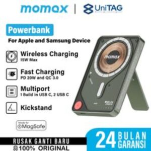 LIMITED EDITION Gundam x Momax MagSafe Powerbank iPhone Magnetic 3in1 5000Mah Wireless Fast Charging