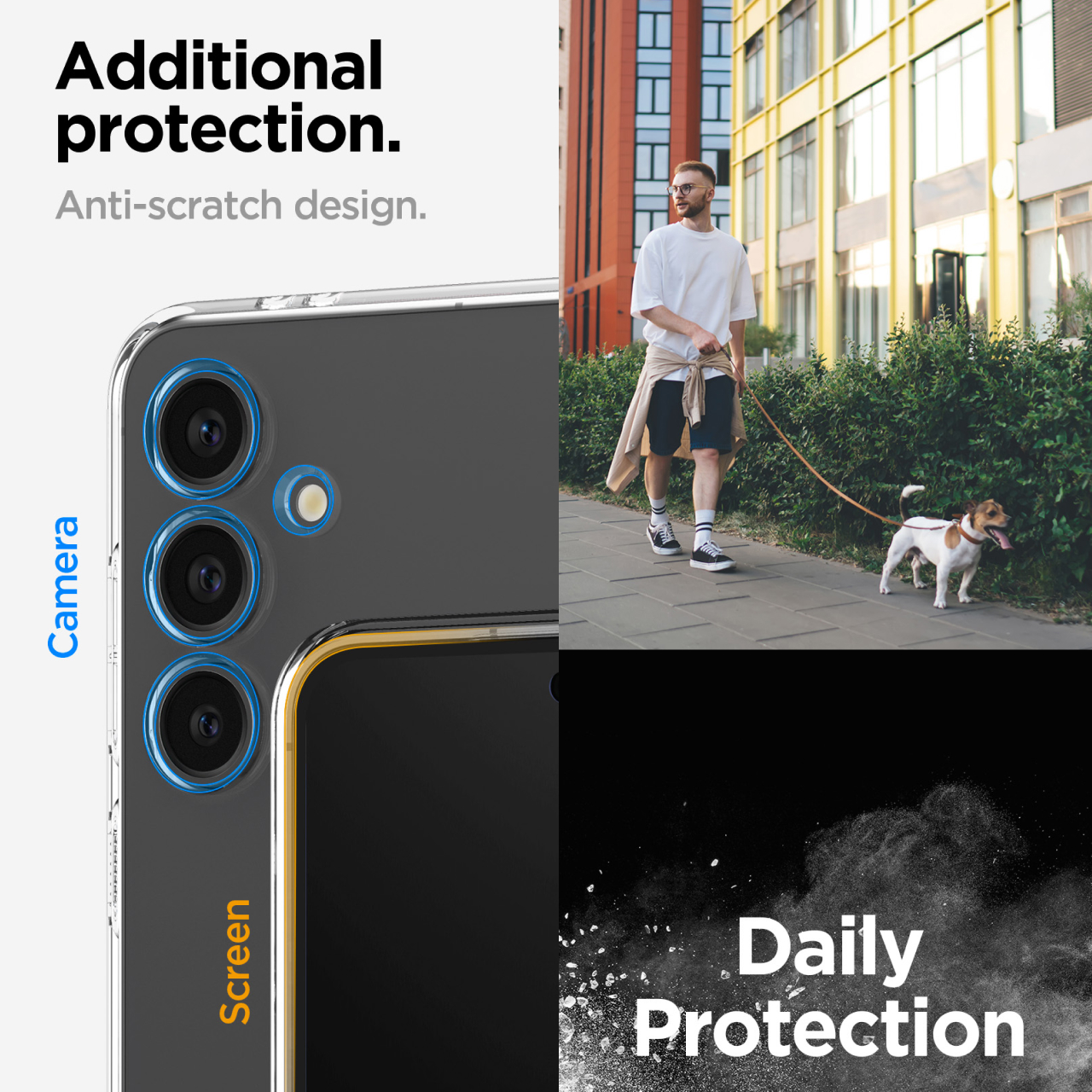 Case Samsung Galaxy S24 FE Spigen Crystal Flex Clear Slim Anti Shock Crack Softcase Cover Casing - Gambar 2