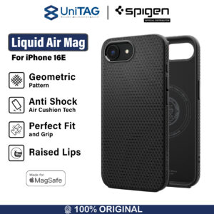 Case iPhone 16e 2025 Series Spigen Liquid Air Matte Softcase Anti Slip Shock Crack Cover Casing