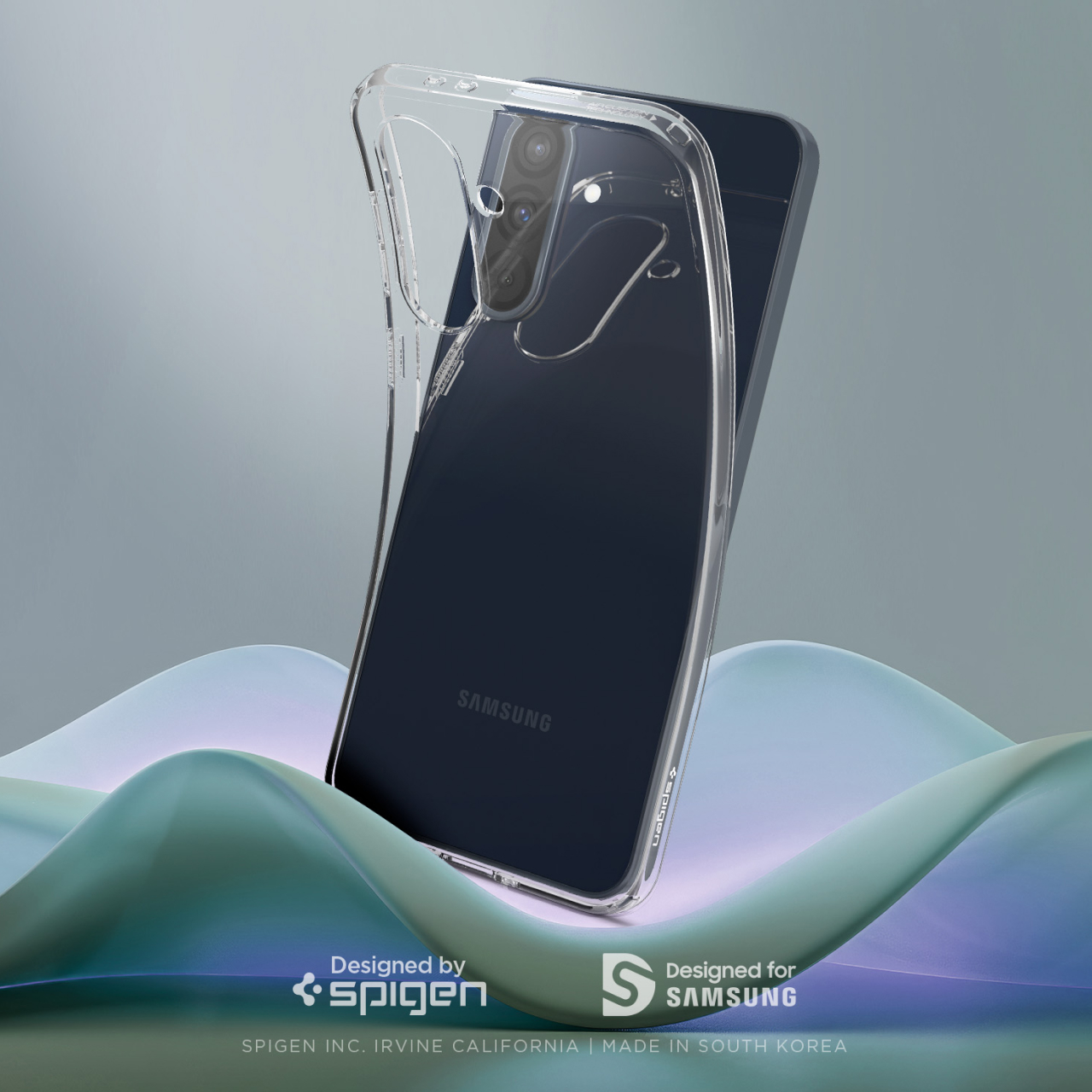 Case Samsung Galaxy A36 Spigen Liquid Crystal Softcase Clear TPU Transparan Casing - Gambar 2