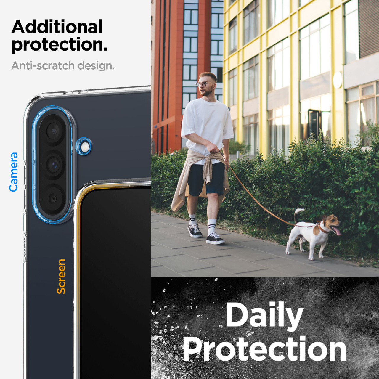 Case Samsung Galaxy A36 Spigen Liquid Crystal Softcase Clear TPU Transparan Casing - Gambar 4