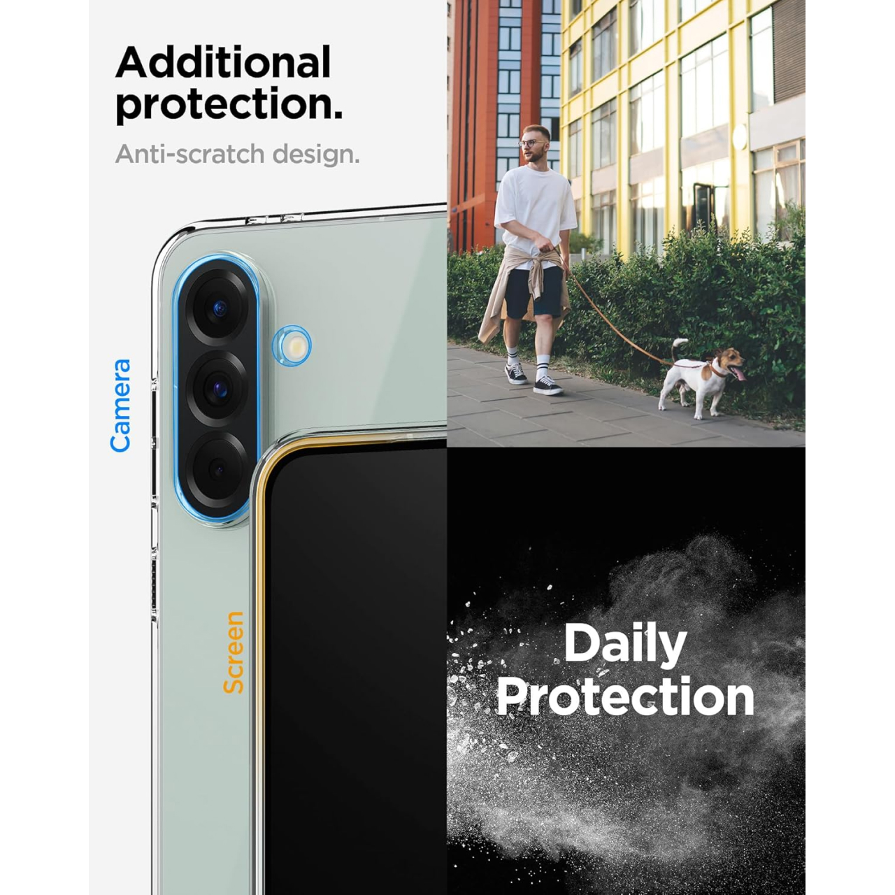 Case Samsung Galaxy A56 Spigen Liquid Crystal Softcase Clear TPU Transparan Casing - Gambar 5