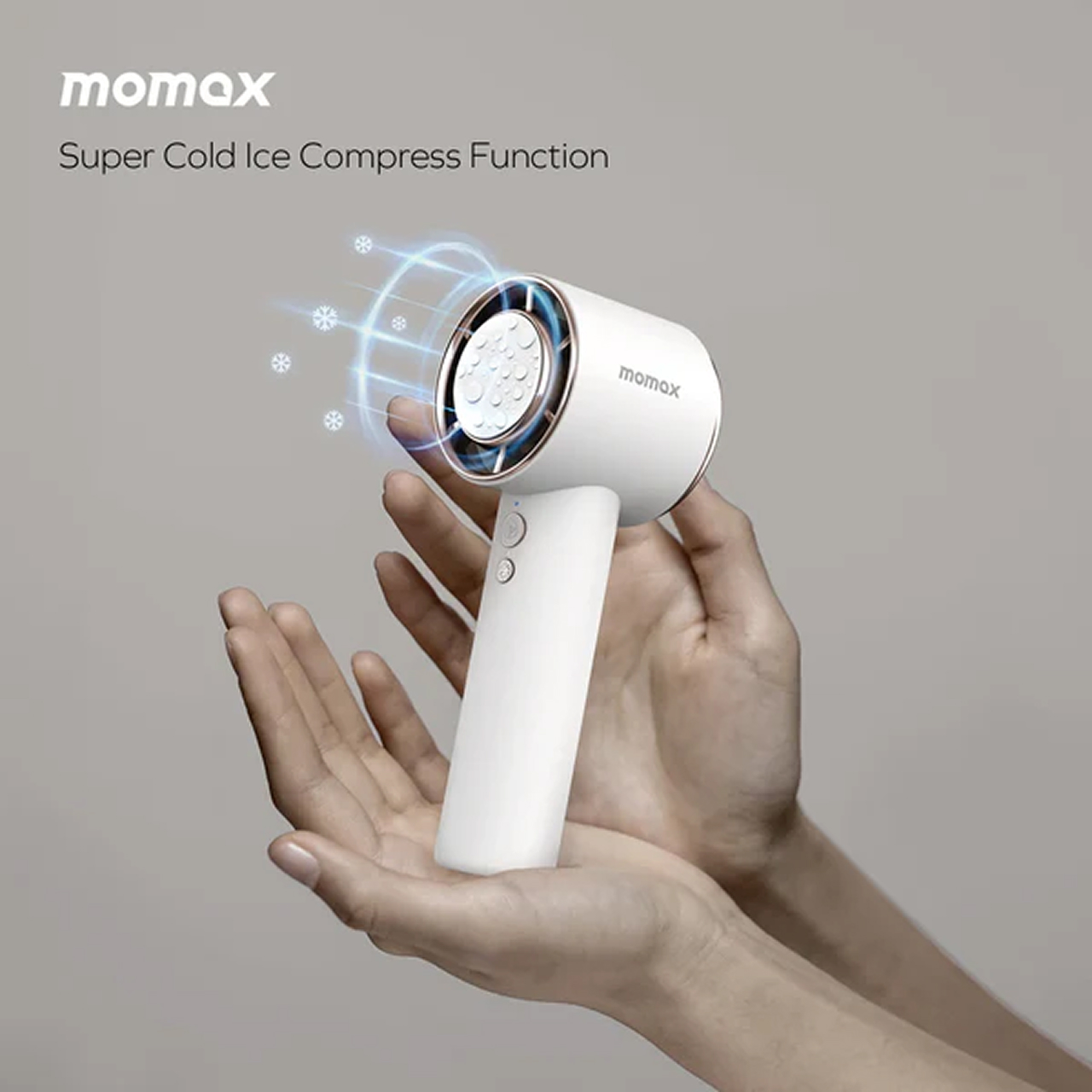 MOMAX Kipas Angin Portable Type USB C High-speed Ultra Freeze Portable Icy Cooling Fan - Gambar 4