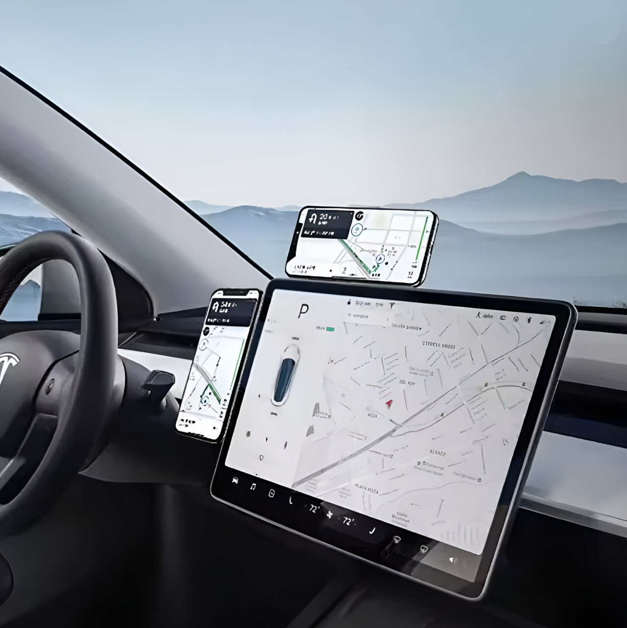 Phone Holder Magnetic Laptop Extension Octagoods Foldable Slim Rotatable Flip Universal - Gambar 3