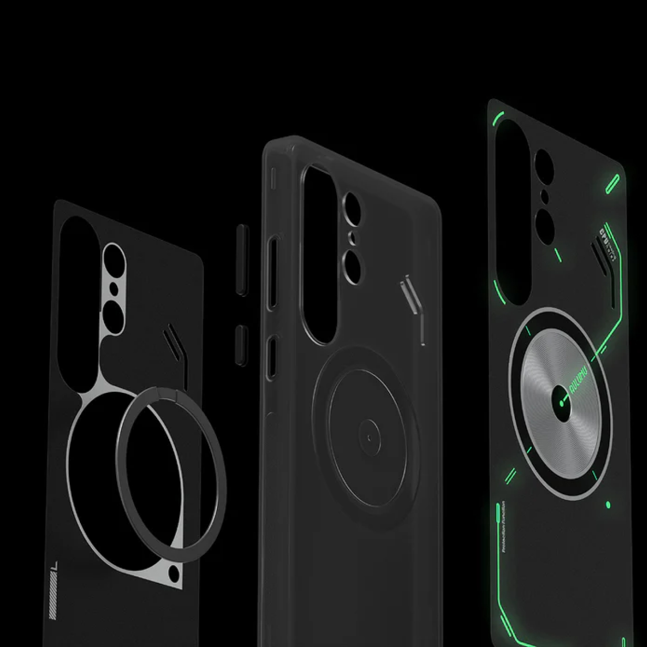 Case Samsung Galaxy S25 Ultra Aulumu Frosted MagSafe Cooling Anti Shock Crack Slim Hybrid Casing - Gambar 2