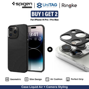 Case iPhone 14 Pro Max Plus Spigen Liquid Air Softcase TPU Casing