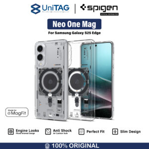 Case Samsung Galaxy S25 Edge Spigen Ultra Hybrid Neo One Magnetic MagFit Magsafe Anti Crack Casing