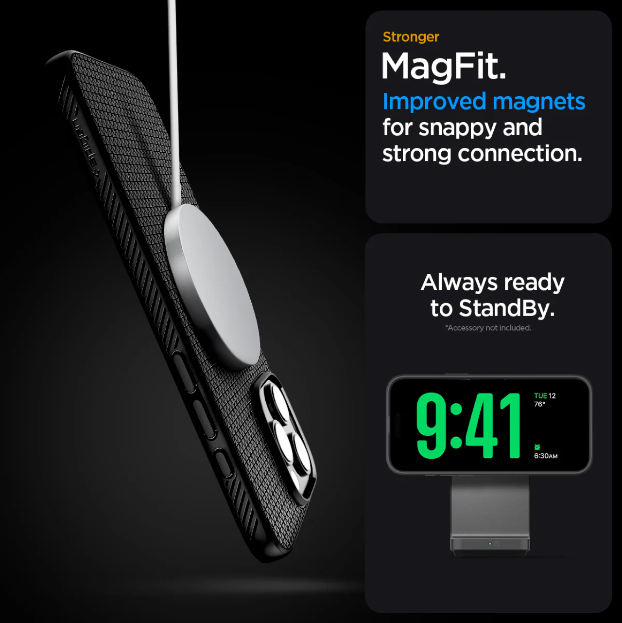 Case iPhone 16 Pro Max Spigen Liquid Air T Magfit MagSafe Camera Control Modern Pattern Matte Softcase Casing - Gambar 2