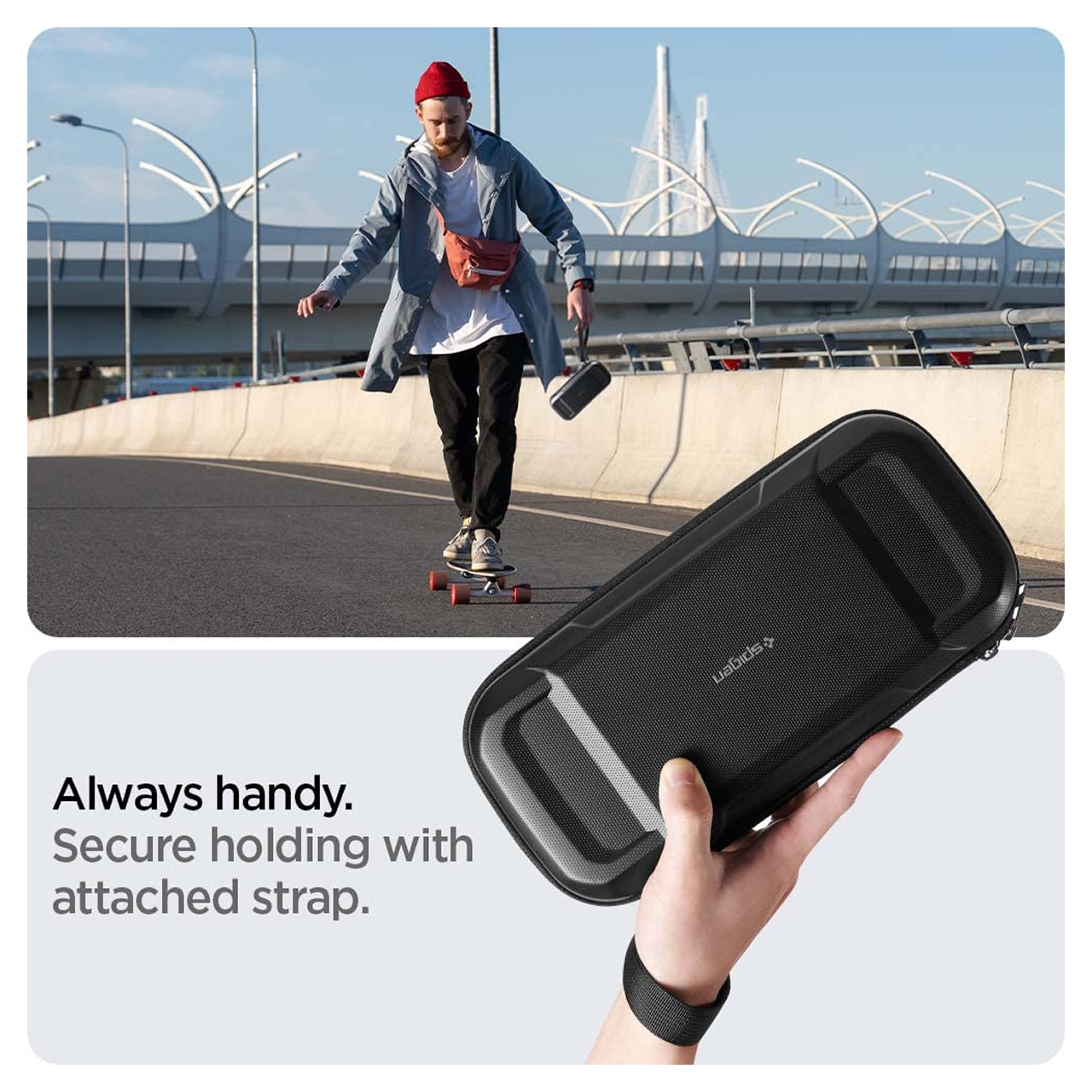 Pouch Nintendo Switch Rugged Armor Pro Game Card Case Cartridge Airtag Box EVA Travel Storage - Gambar 2