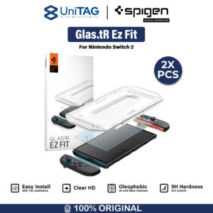 Tempered Glass Nintendo Switch 2 Spigen Glas tR EZ Fit 9H Anti Gores Anti Scratch Clear