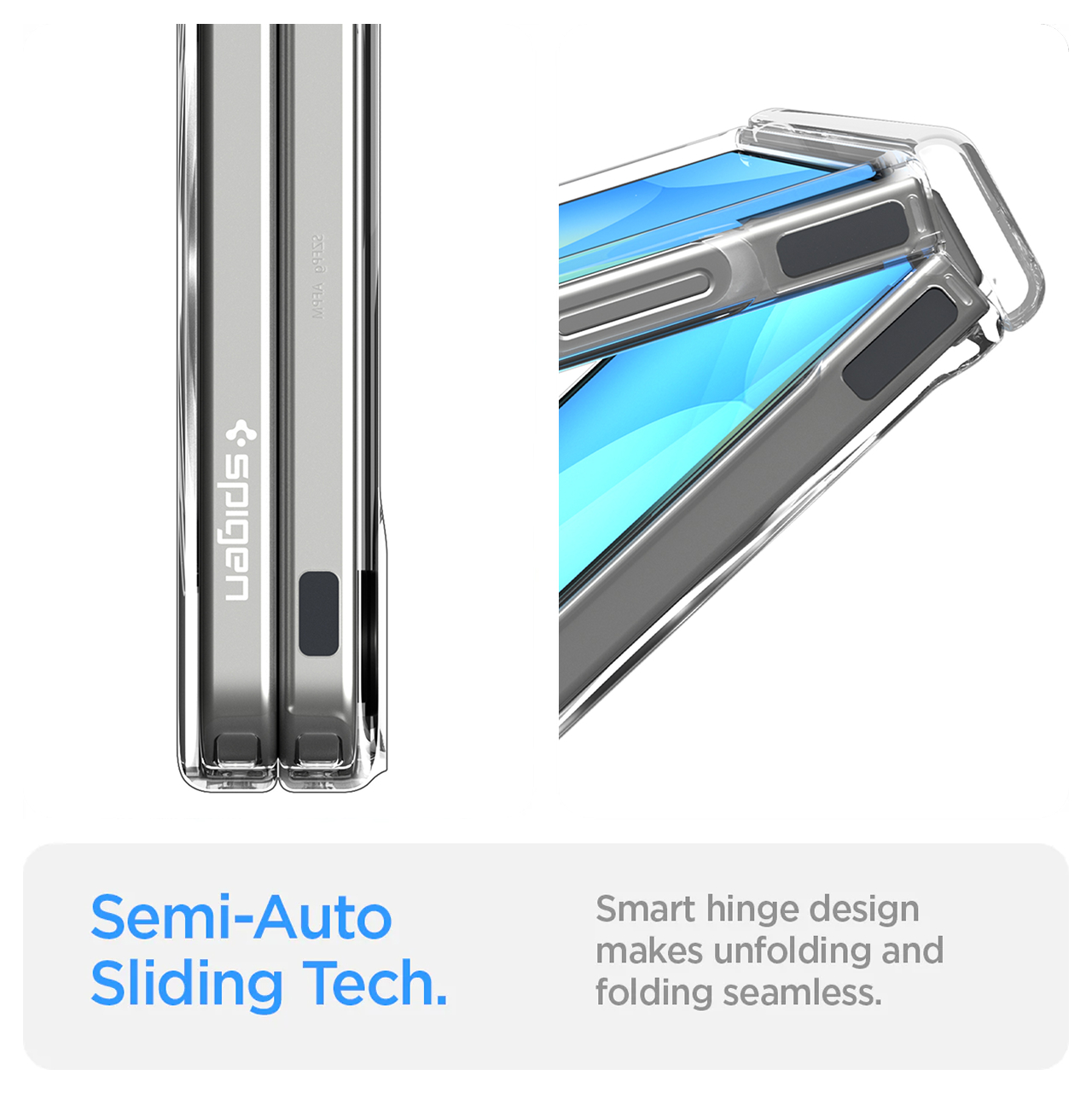 Case Pelindung HP for Samsung Galaxy Z Flip 7 / 7 FE / 6 Spigen Ultra Hybrid Pro Magfit Casing - Gambar 4