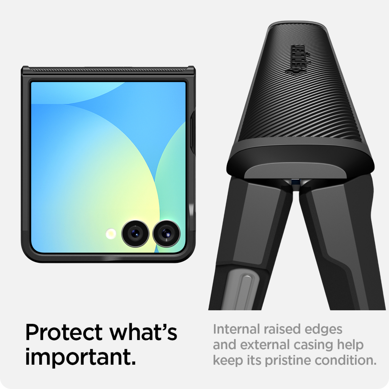 Case Pelindung HP for Samsung Galaxy Z Flip 7 Spigen Slim Armor Pro Magfit Casing - Gambar 5